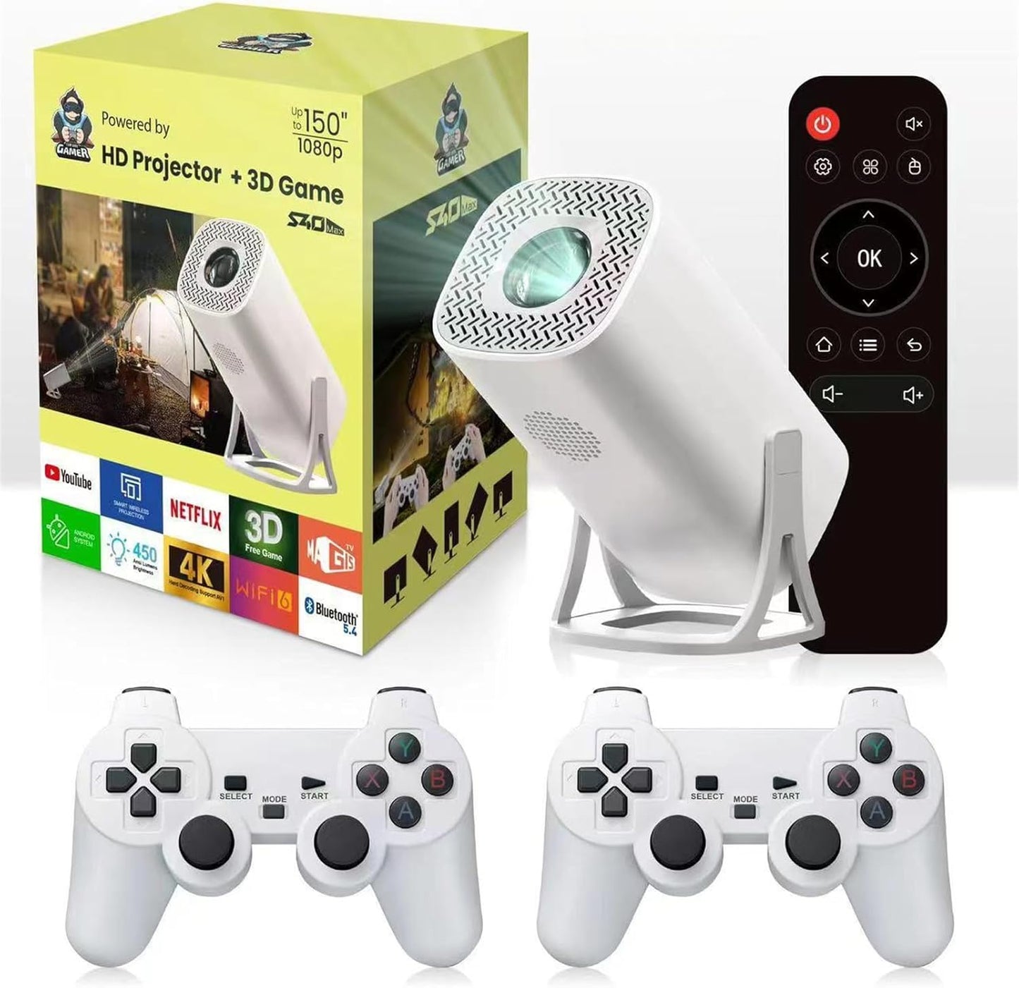 Proyector Gamer S40 Max