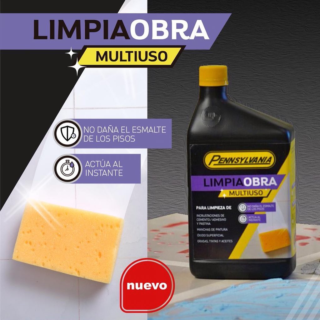 ¡Llegó el LIMPIAOBRA MULTIUSO ! OFERTA✨