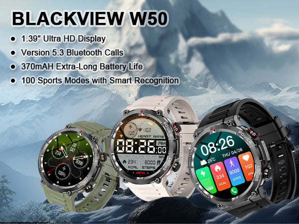Smartwach Blackview W50 Pro Negro