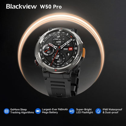 Smartwach Blackview W50 Pro Negro