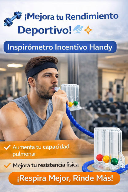 Ejercitador De Respiracion Pulmonar