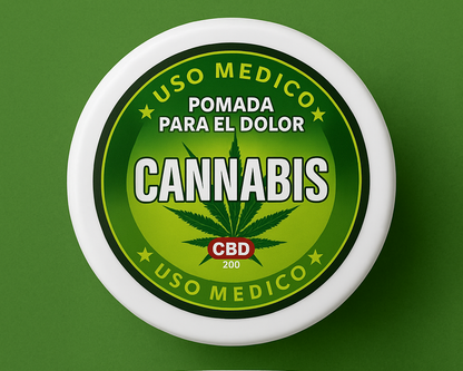 Crema de Cannabis para Aliviar el Dolor