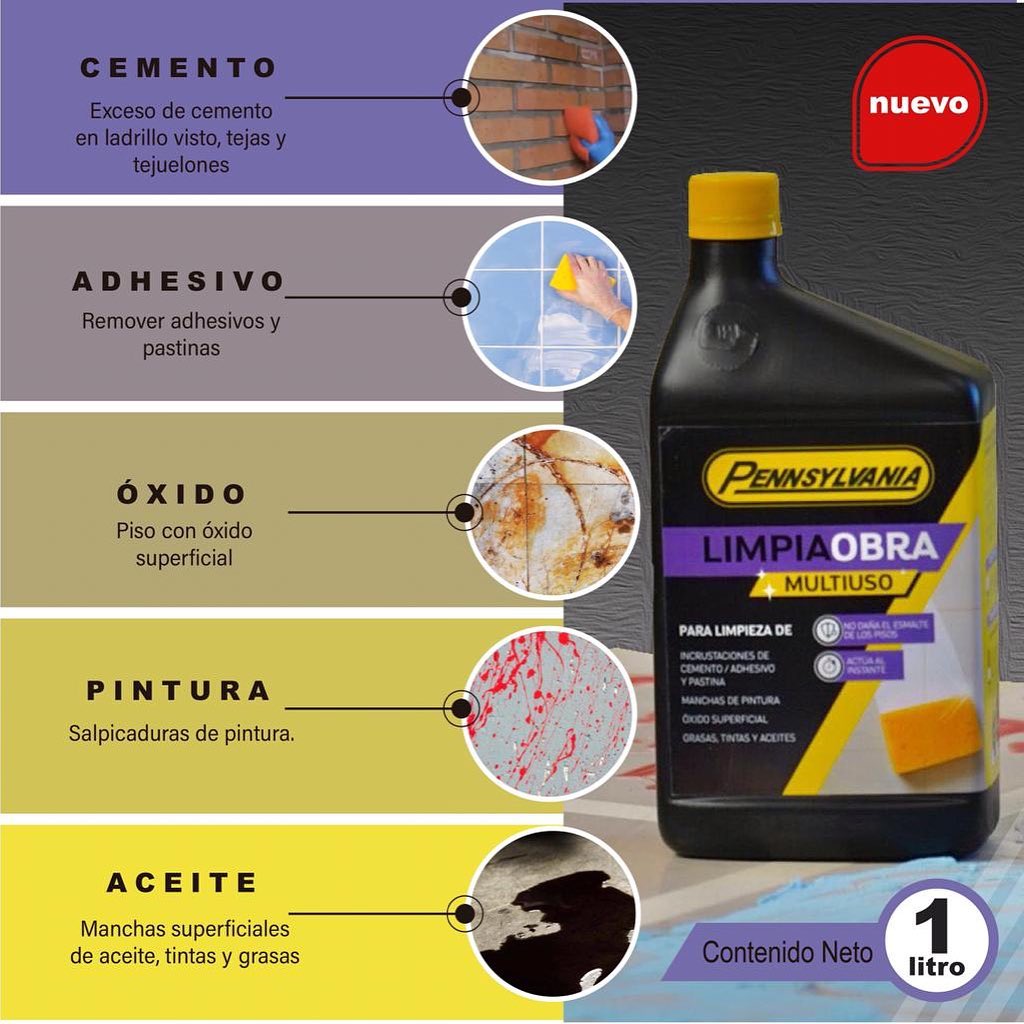 ¡Llegó el LIMPIAOBRA MULTIUSO ! OFERTA✨