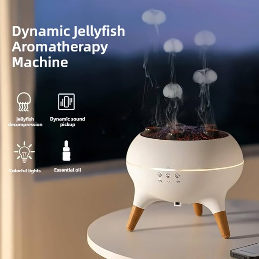 Humidificador Difusor Medusa – Relajación y Bienestar en tu Hogar