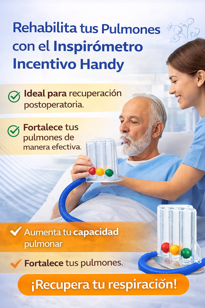 Ejercitador De Respiracion Pulmonar