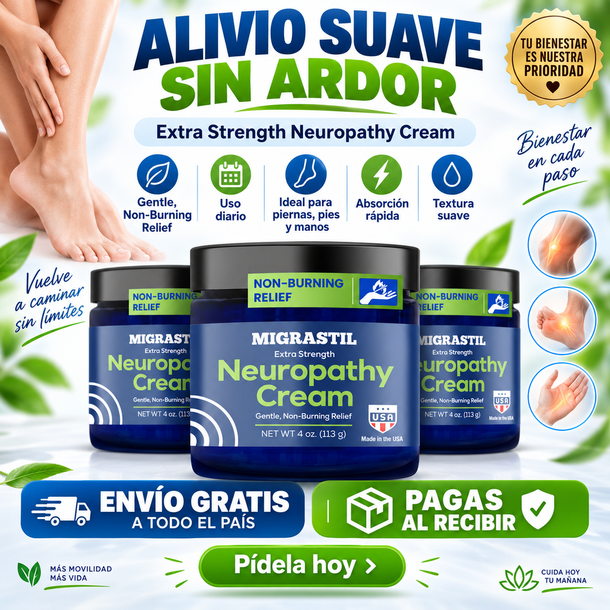 Migrastil Neuropathy Cream