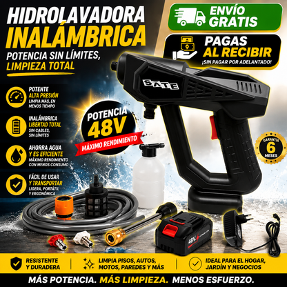 Hidrolavadora inalámbrica SATE