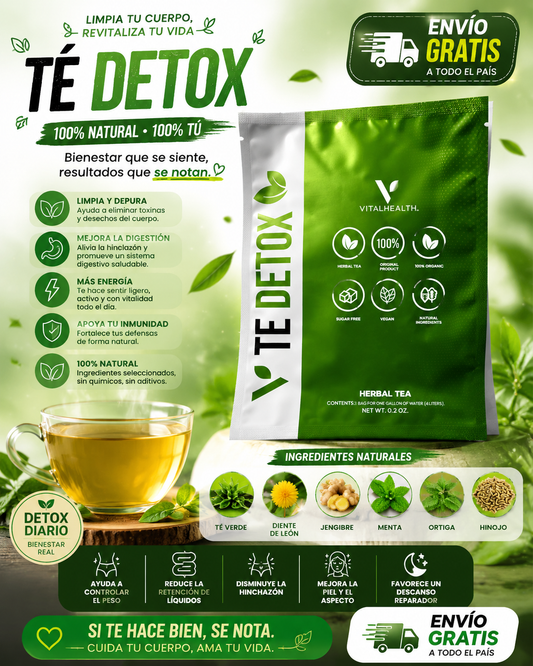 V-TE Detox – Limpieza Corporal