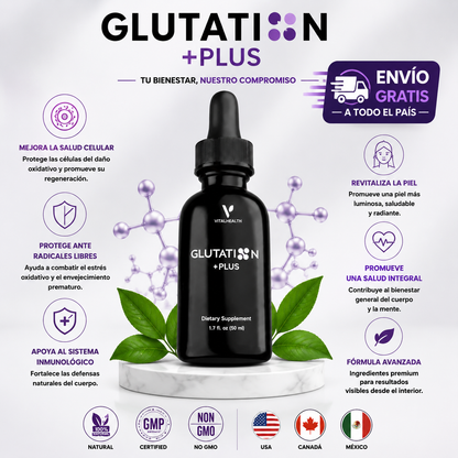 Glutation Plus – Antioxidante y Detox Celular