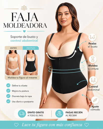 Faja moldeadora con soporte de busto 👗✨