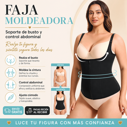 Faja moldeadora con soporte de busto 👗✨