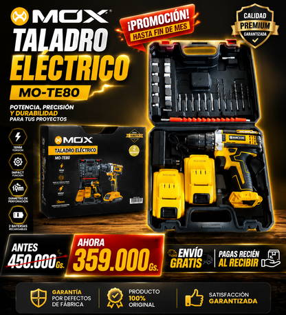 Kit Taladro Portátil Multifuncional 10 en 1 MDX