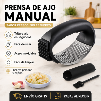 🧄 Prensa de Ajo Manual como 2 unidades