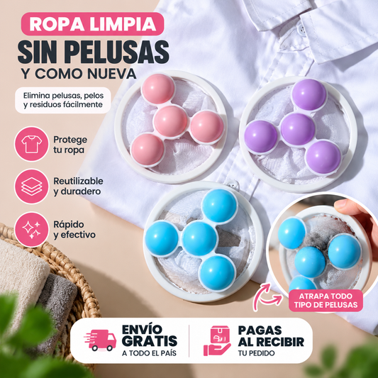 CleanWash Atrapa Pelusas 3x1