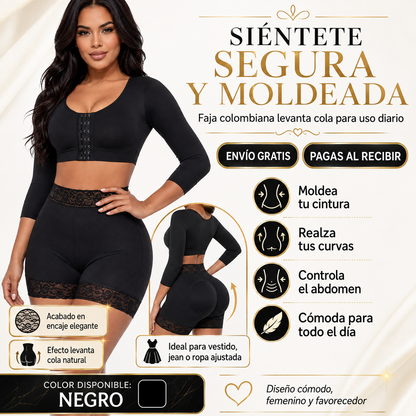 🖤 FAJA COLOMBIANA LEVANTA COLA