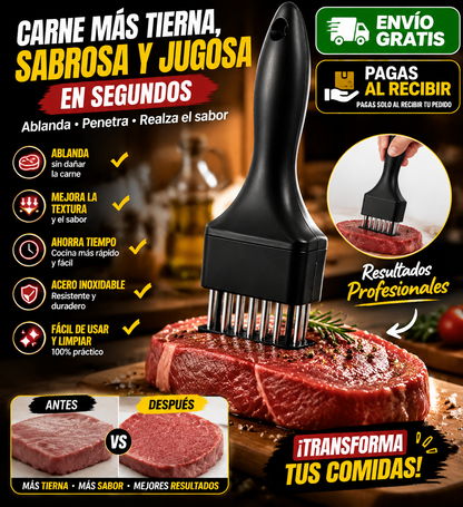 Ablandador de carne (meat tenderizer)