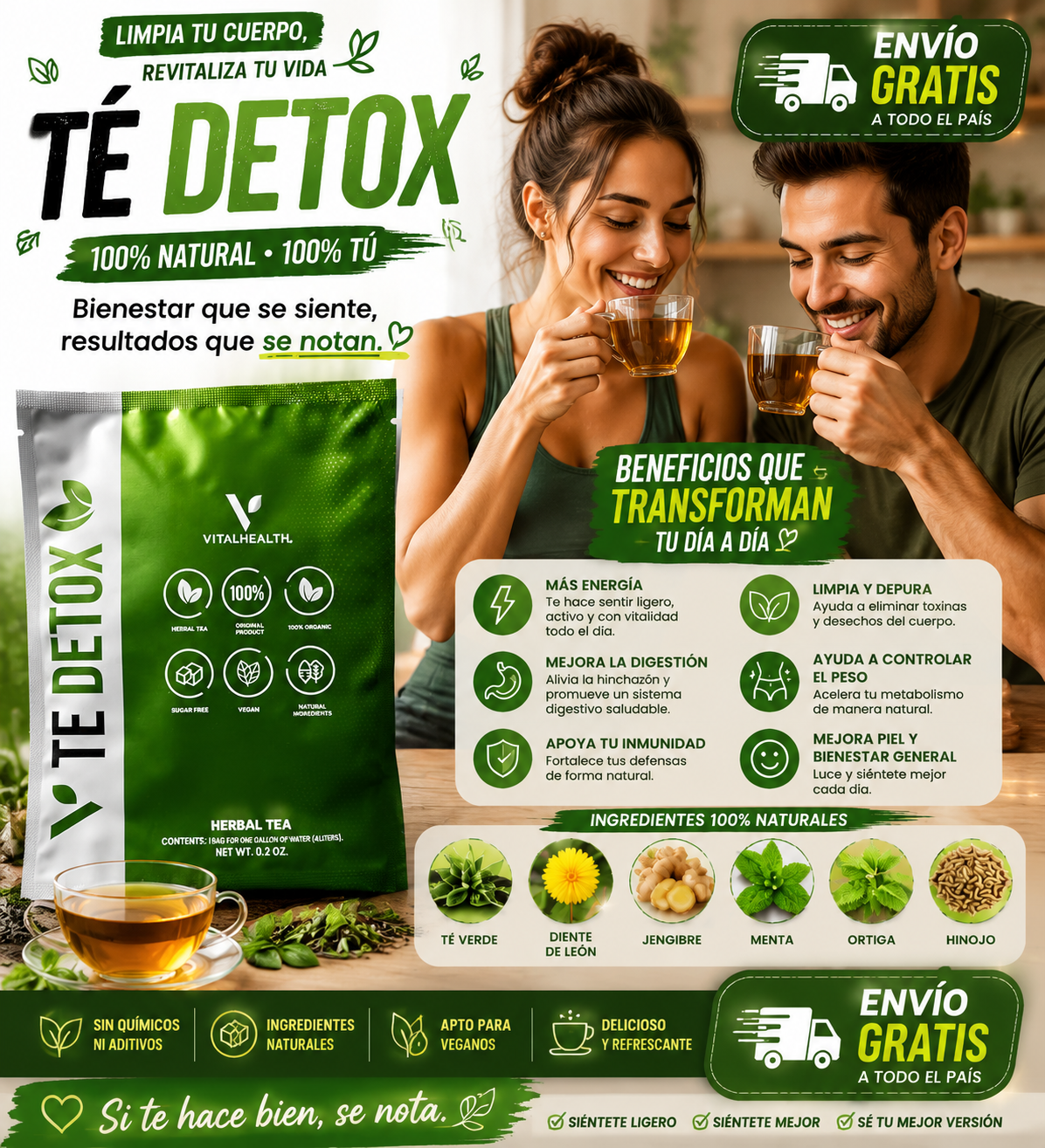 V-TE Detox – Limpieza Corporal
