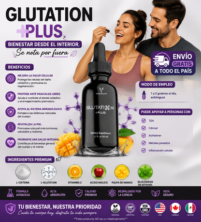 Glutation Plus – Antioxidante y Detox Celular
