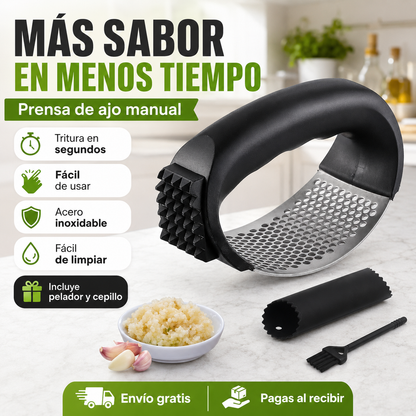 🧄 Prensa de Ajo Manual (1 unidad)