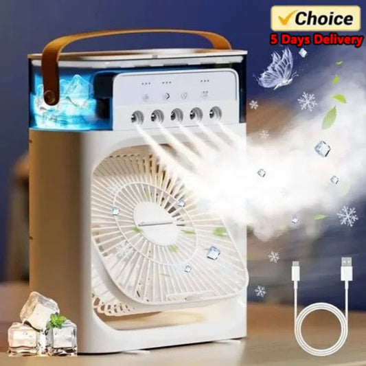 Ventilador de aire acondicionado portátil 3 en 1